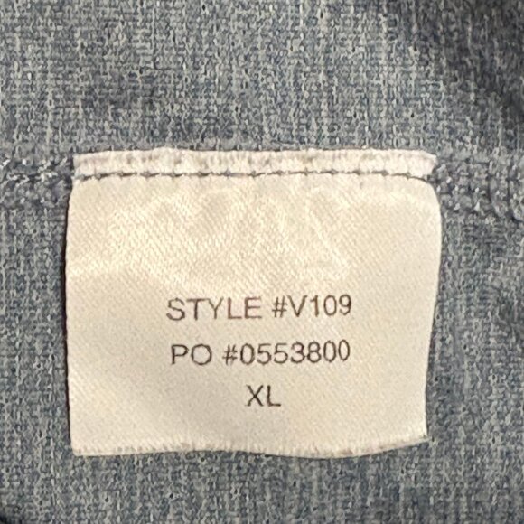 VUORI Tradewind Performance Pocket Shirt Men's XL Blue - Picture 5 of 10